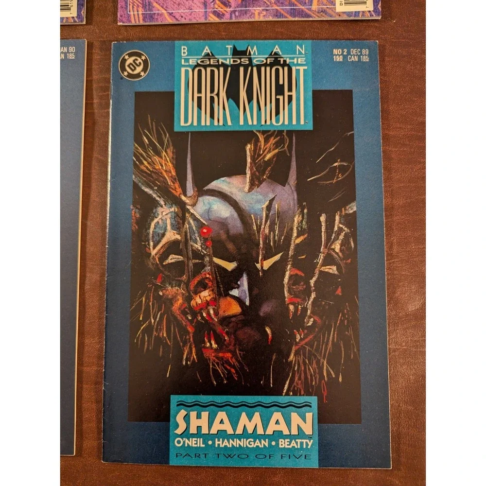DC Comics Batman Lot of 8 Vintage Comic Books 1980s–1990s w/ Duplicates‎